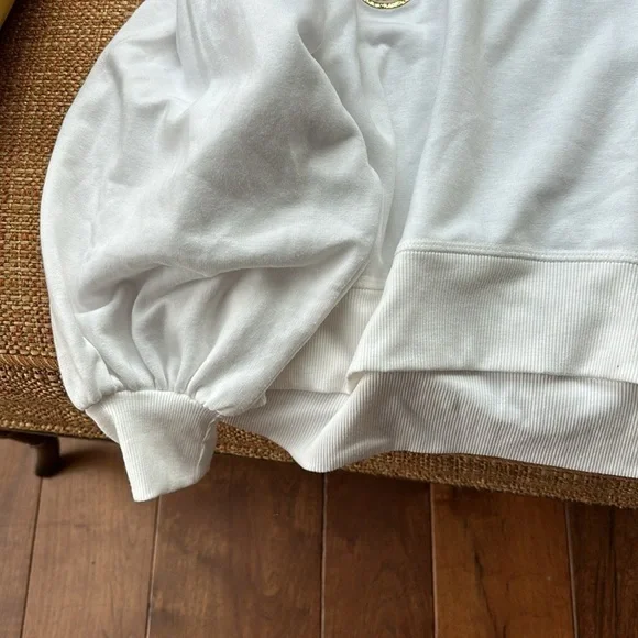 Judith March “Bride” long sleeve shirt sweatshirt with balloon sleeves - Picture 4 of 4